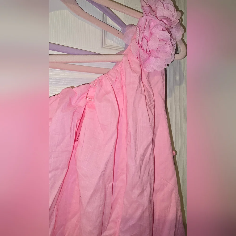 Janie and Jack Pink Dress - Picture 5 of 7